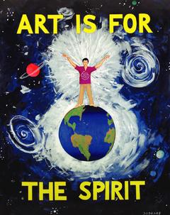 'Art Is for the Spirit' Jonathan Borofsky